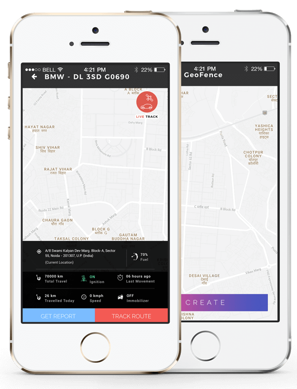 vehicle tracking system application